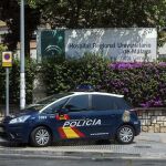 Un coche de la Policía Nacional