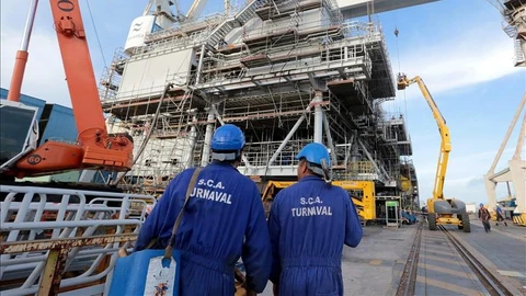 Astilleros de Navantia en Puerto Real (Cádiz)