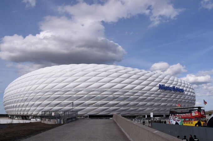 El Allianz Arena, estadio del Bayern Múnich