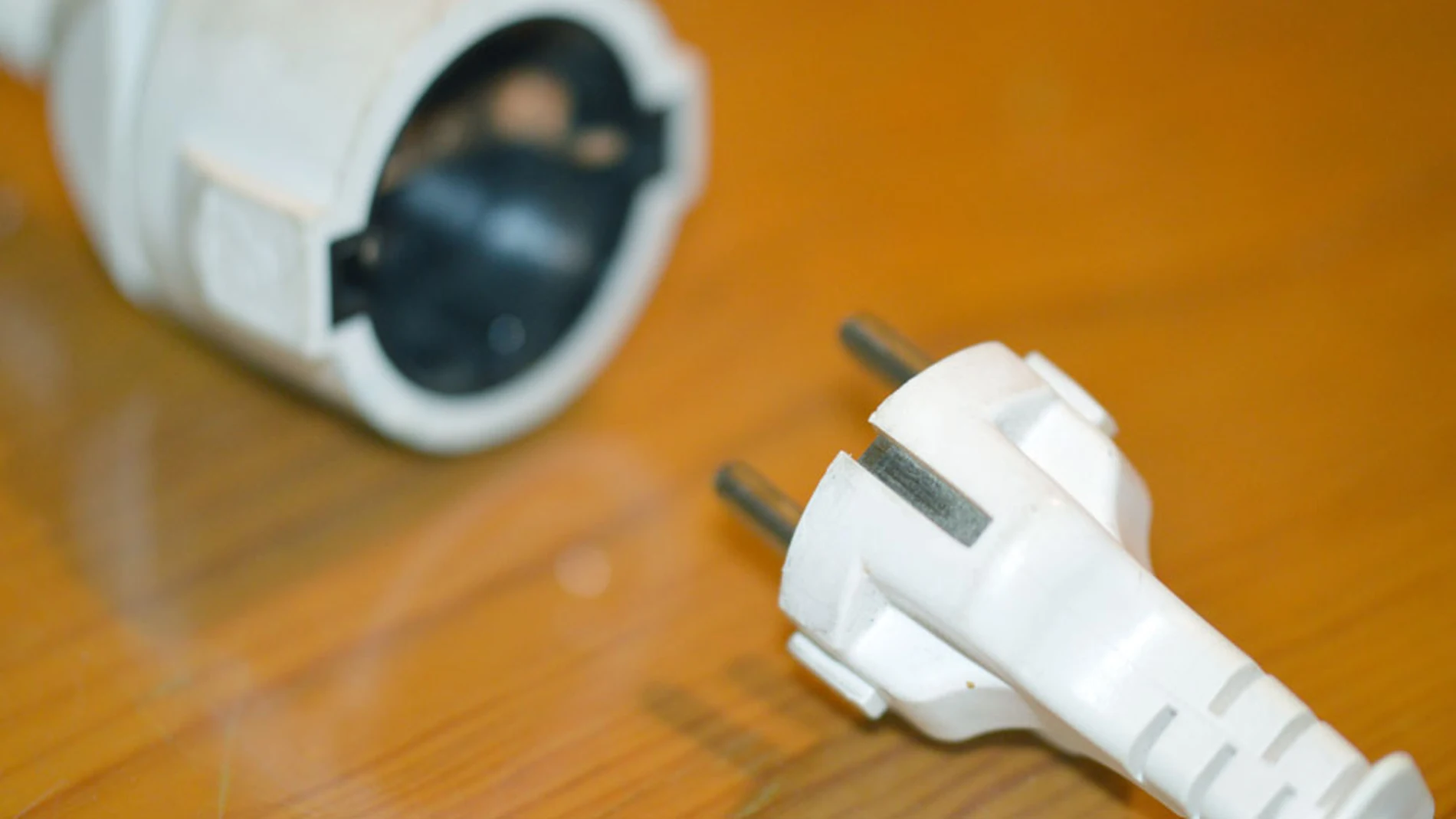 Imagen de archivo de un enchufe