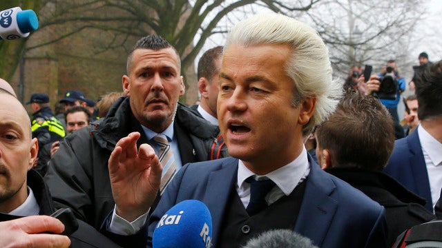 El ultraderechista holandés Geert Wilders