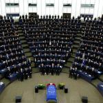 El Parlamento Europeo despide a Helmut Kohl
