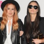 Rumer Moore y su madre Demi