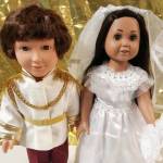 Los muñecos de boda del príncipe Harry y Meghan Markle 