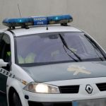 Un vehículo de la Guardia Civil