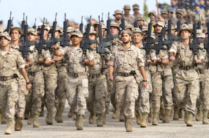 Imagen del ejército español