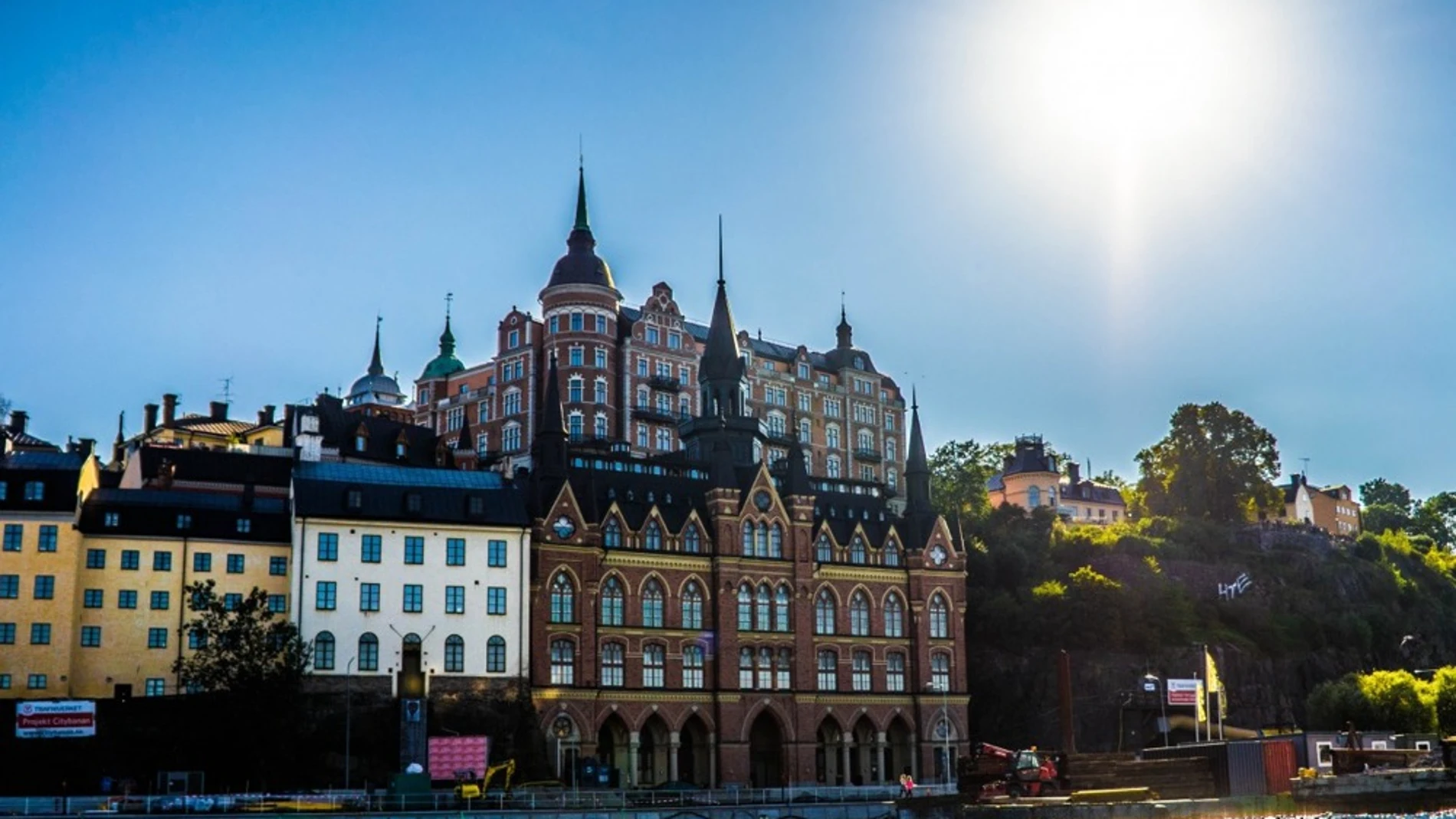 Imagen del centro histórico de Estocolmo