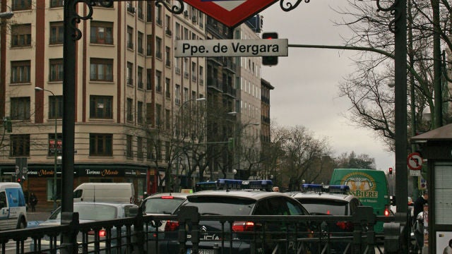 Metro Príncipe de Vergara, en Madrid