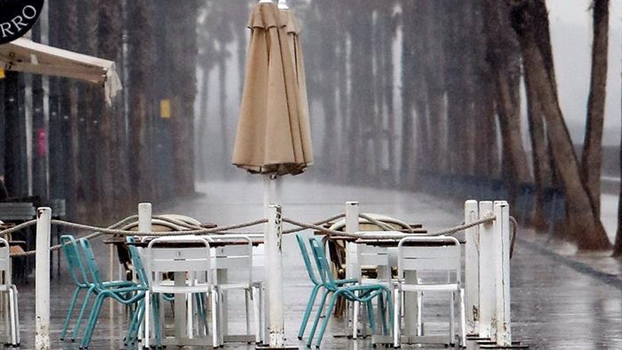 Chubascos y tormentas fuertes en Castellón y altas temperaturas en Alicante este jueves