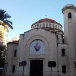 Fachada principal de la iglesia Corazón de Jesus de Elche