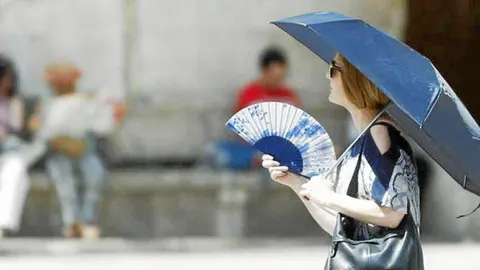 Durante la primera semana de agosto las temperaturas sobrepasaron los 40 grados. Foto: Efe