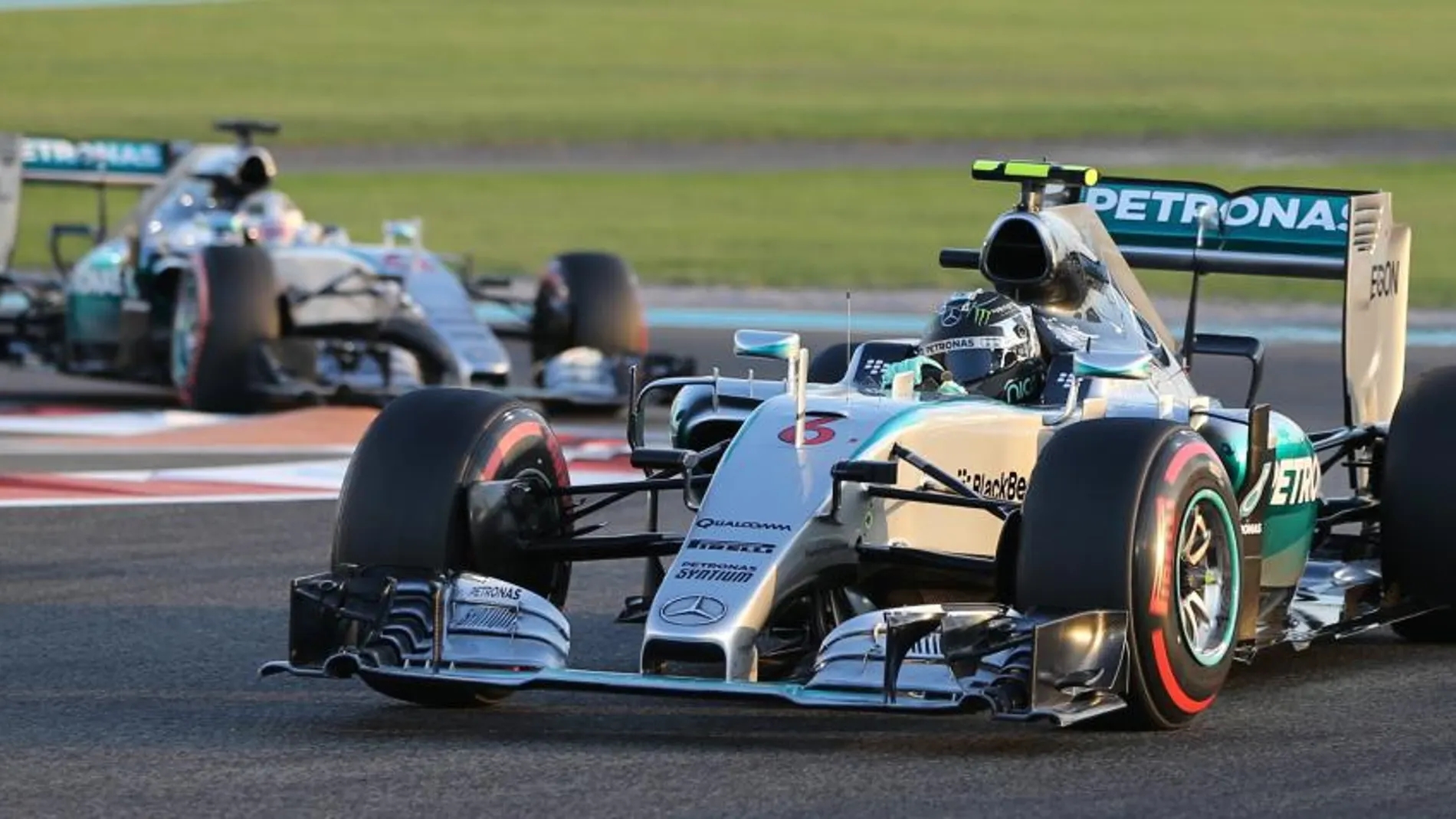 Nico Rosberg, durante la última carrera del mundial de Fórmula 1 en el GP de Emirates