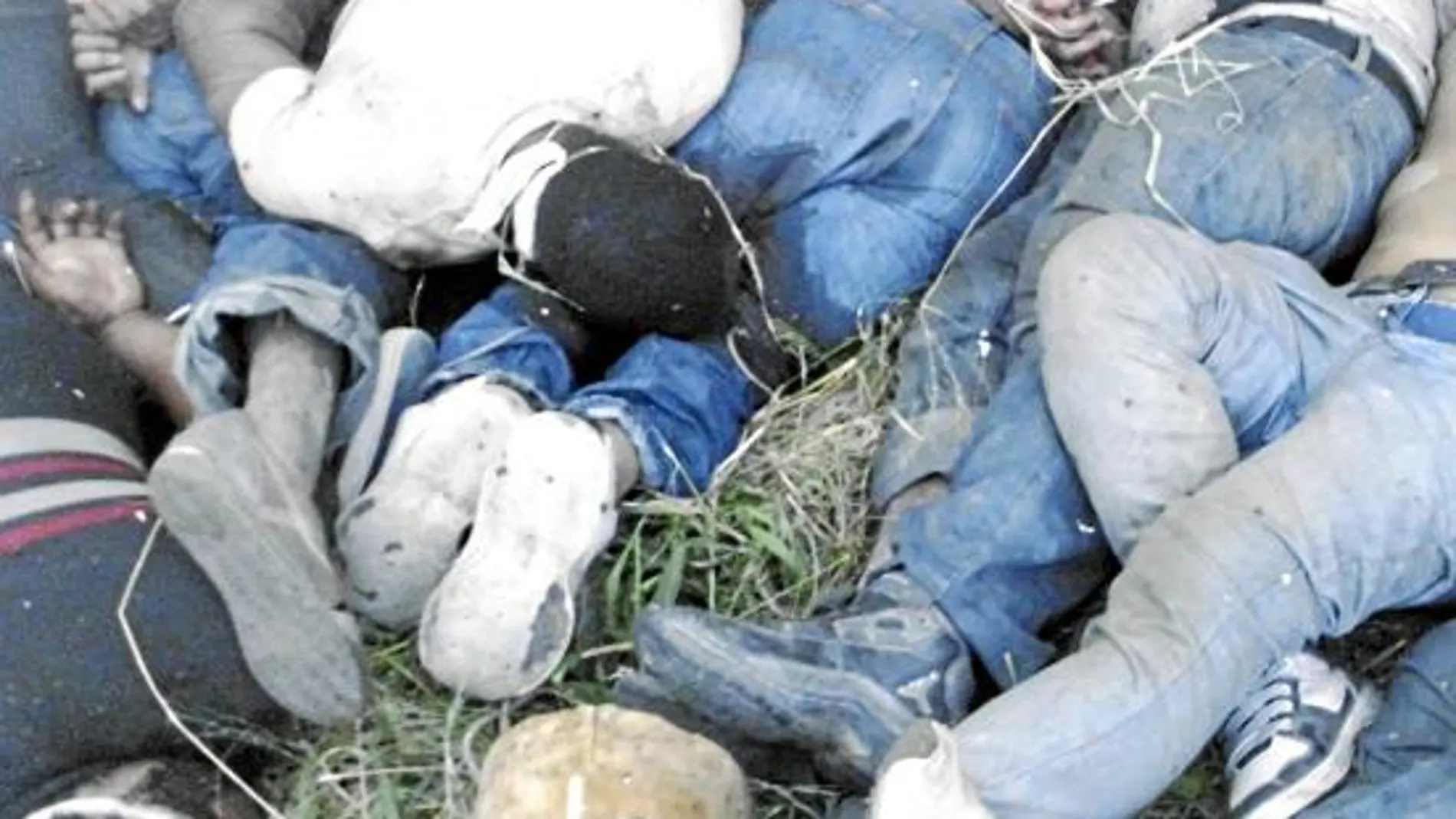 los cadáveres de las «espadas mojadas» aparecieron apilados en un remoto rancho del estado mexicano de Tamaulipas