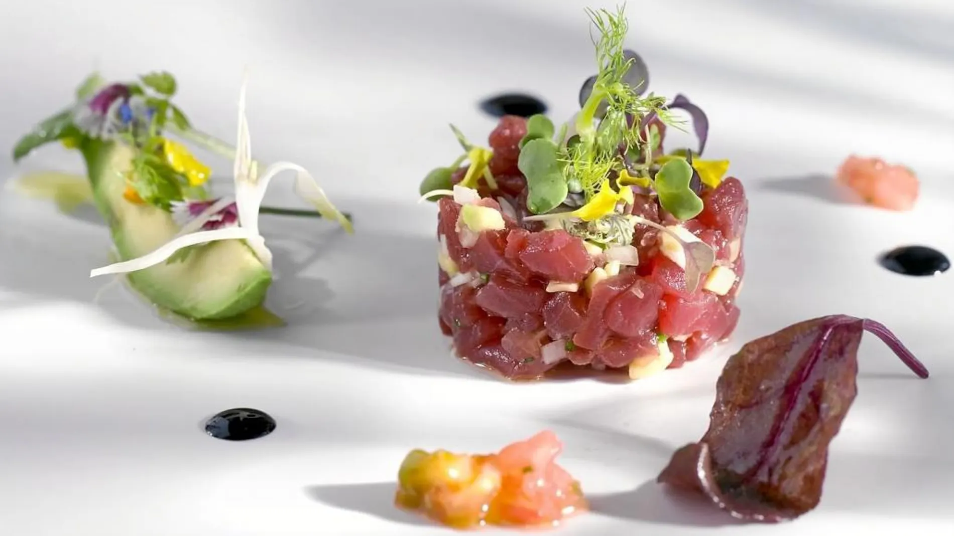 Tartar de atún del restaurante pop up