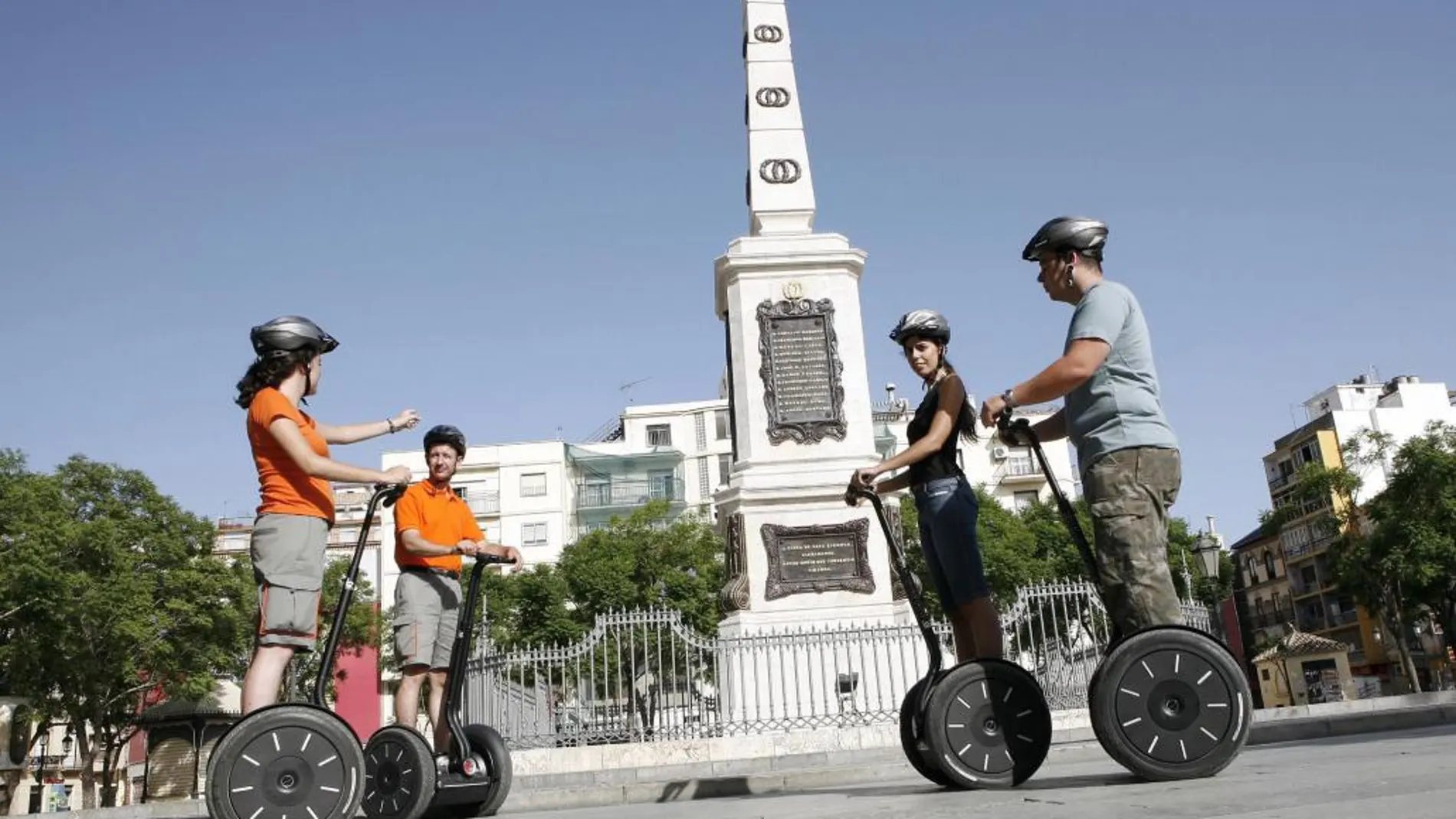 El patinete eléctrico «segway», antecesor de las formas de transporte urbano del futuro