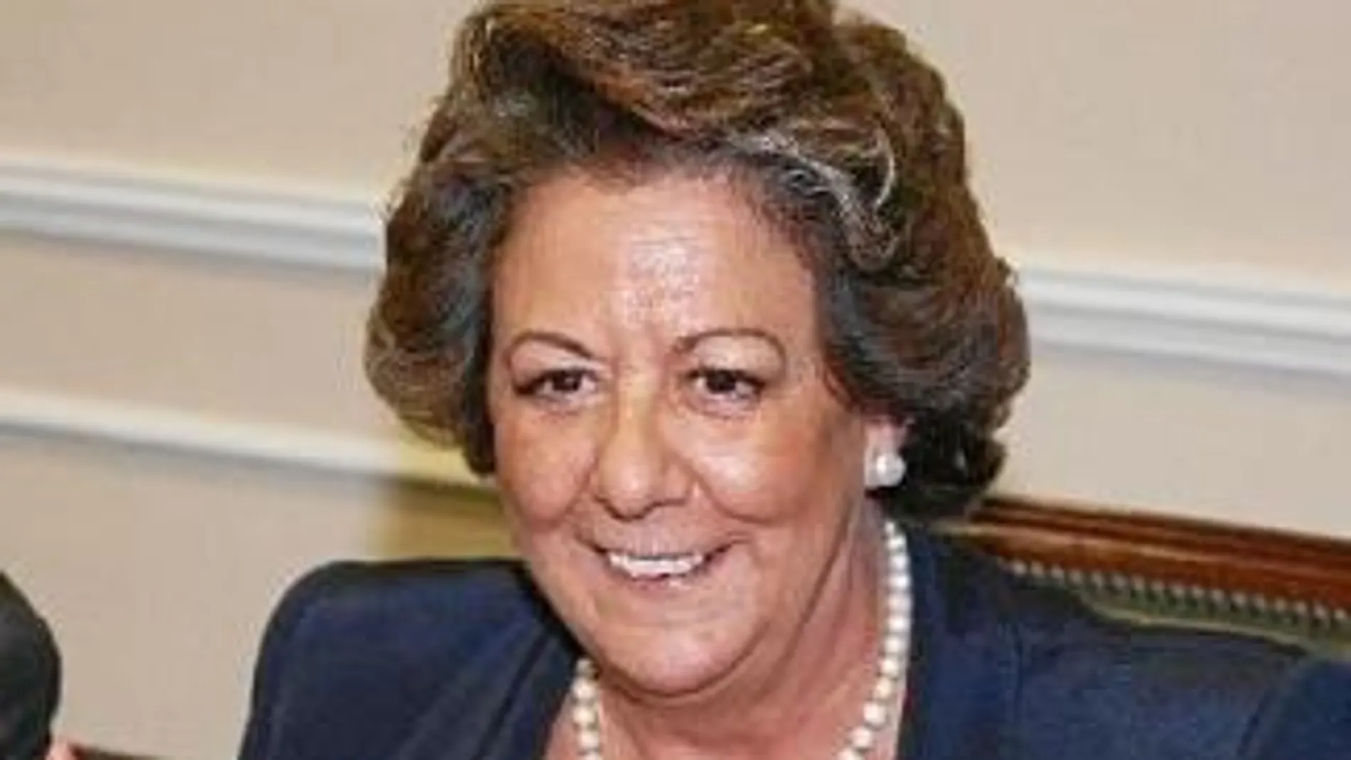 La alcaldesa Rita Barberá