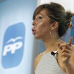 Alicia Sánchez-Camacho en un acto del PP este fin de semana