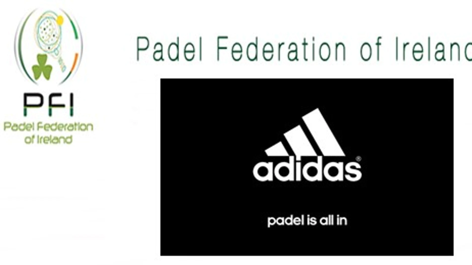 adidas padel y la Federación de Irlanda