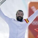 Regino Hernández celebra su bronce en PyeongChang