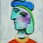 El Gran Palais acoge una buena representación de artistas en los que se nota la huella de Picasso