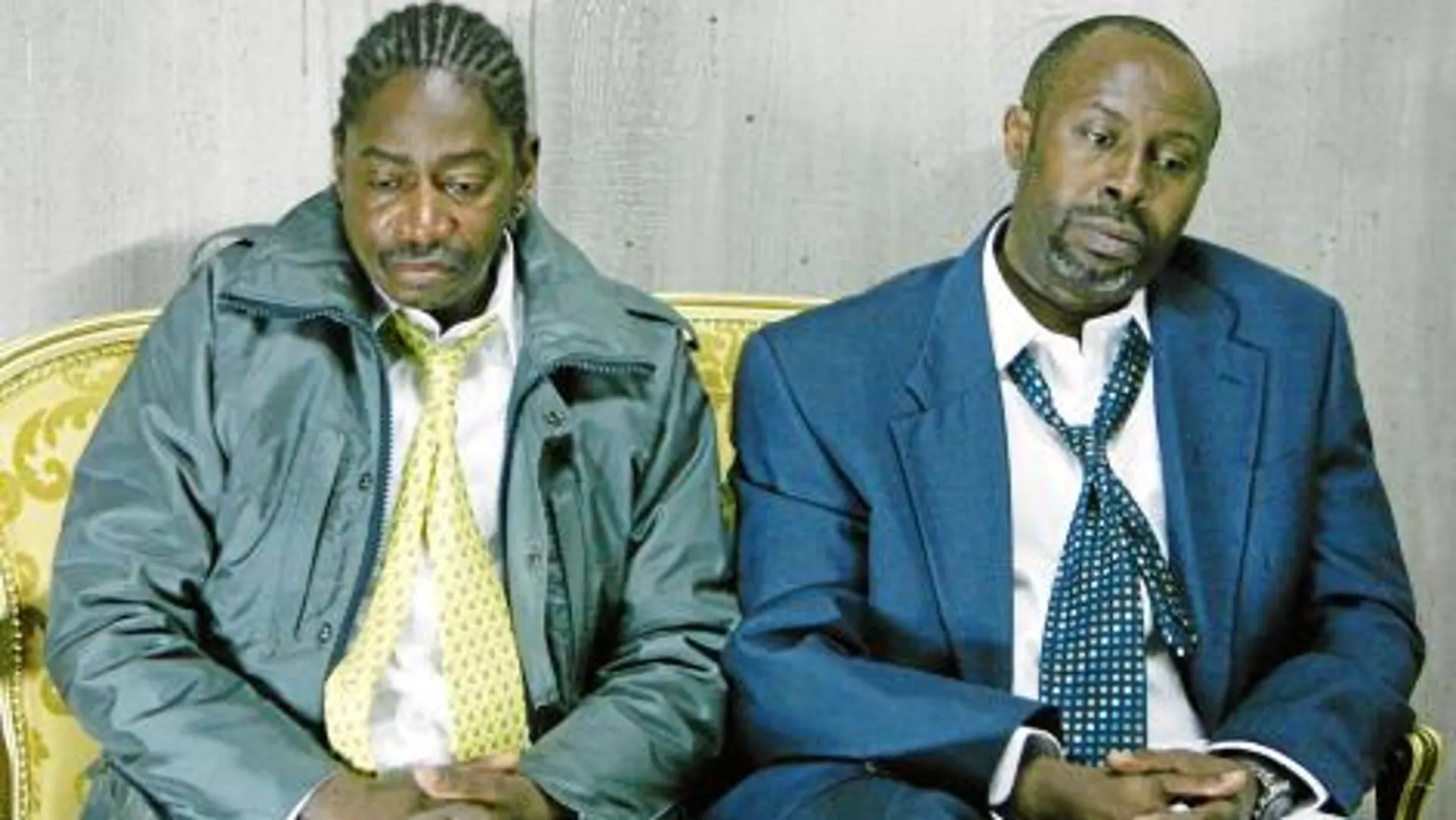 Habib Dembélé (izda.) y Hassane Kassi Kouyaté (dcha.), en la obra