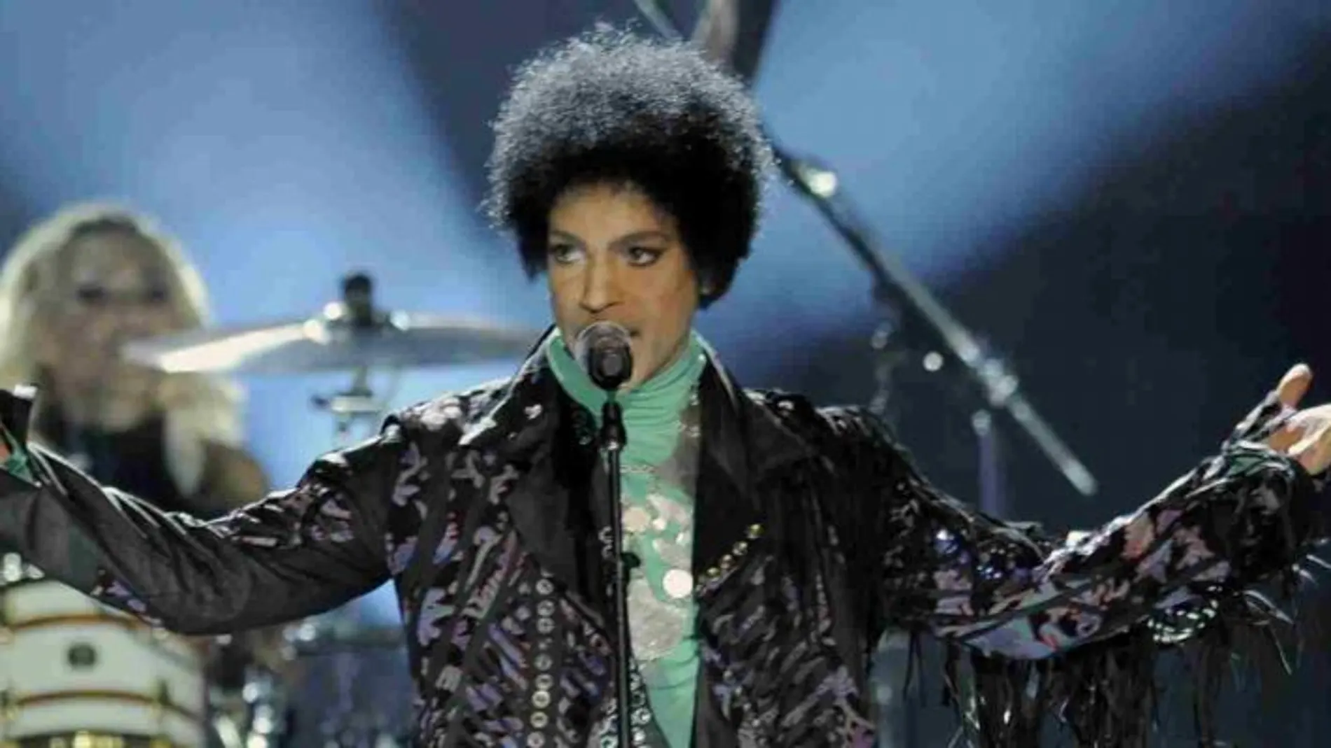Prince, durante un concierto en el MGM Grand Garden Arena de Las Vengas en 2013.