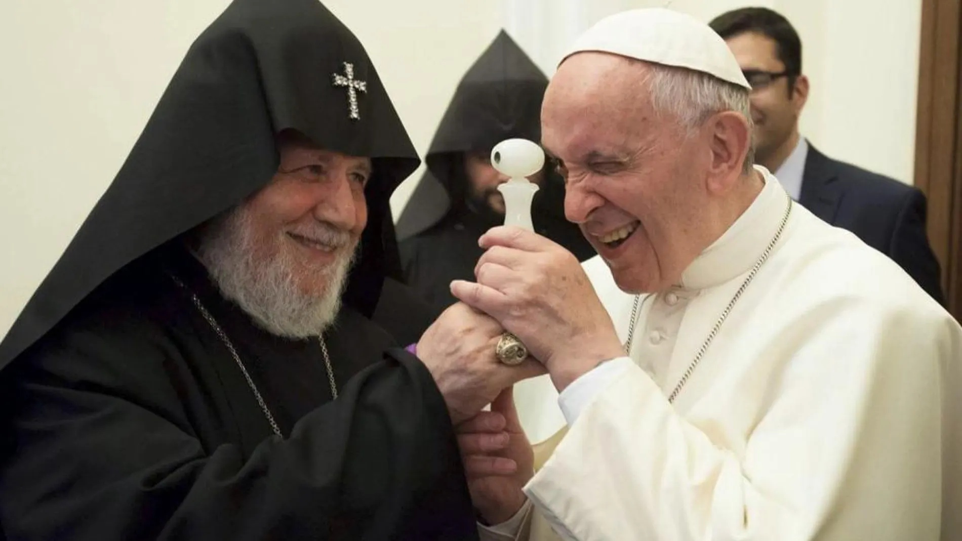 El Papa Francisco durante su visita a Armenia.