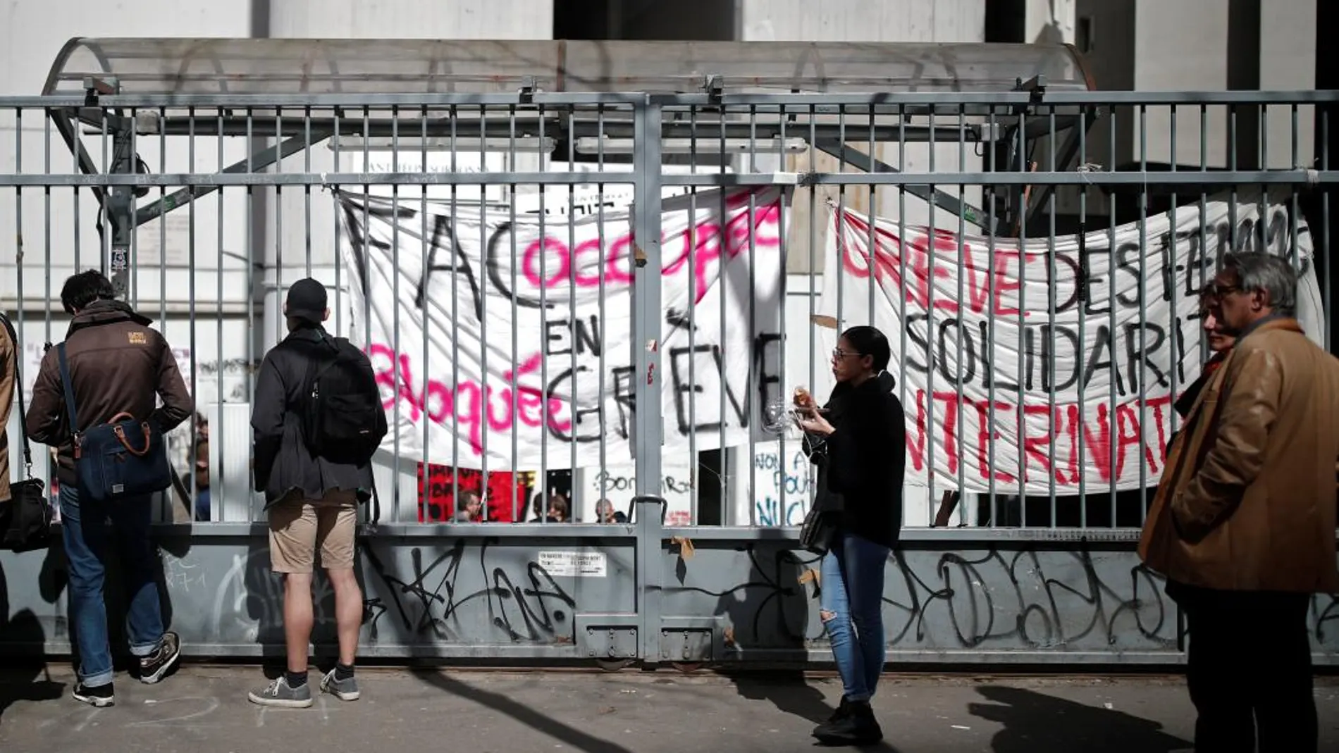 La facultad parisina de Tolbiac está bloqueada desde el pasado 26 de marzo y que se había convertido en símbolo de la protesta estudiantil contra la reforma del acceso a la universidad.