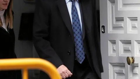 El ex president, Artur Mas, saliendo el pasado lunes de declarar del Tribunal Supremo