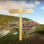 La bahía de Wembury, uno de los parajes recreados con realidad virtual