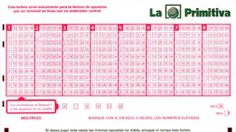 El boleto ganador de 100 millones de la Primitiva, validado en Cataluña