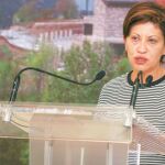 La ministra de Medio Ambiente, Medio Rural y Marino, Elena Espinosa