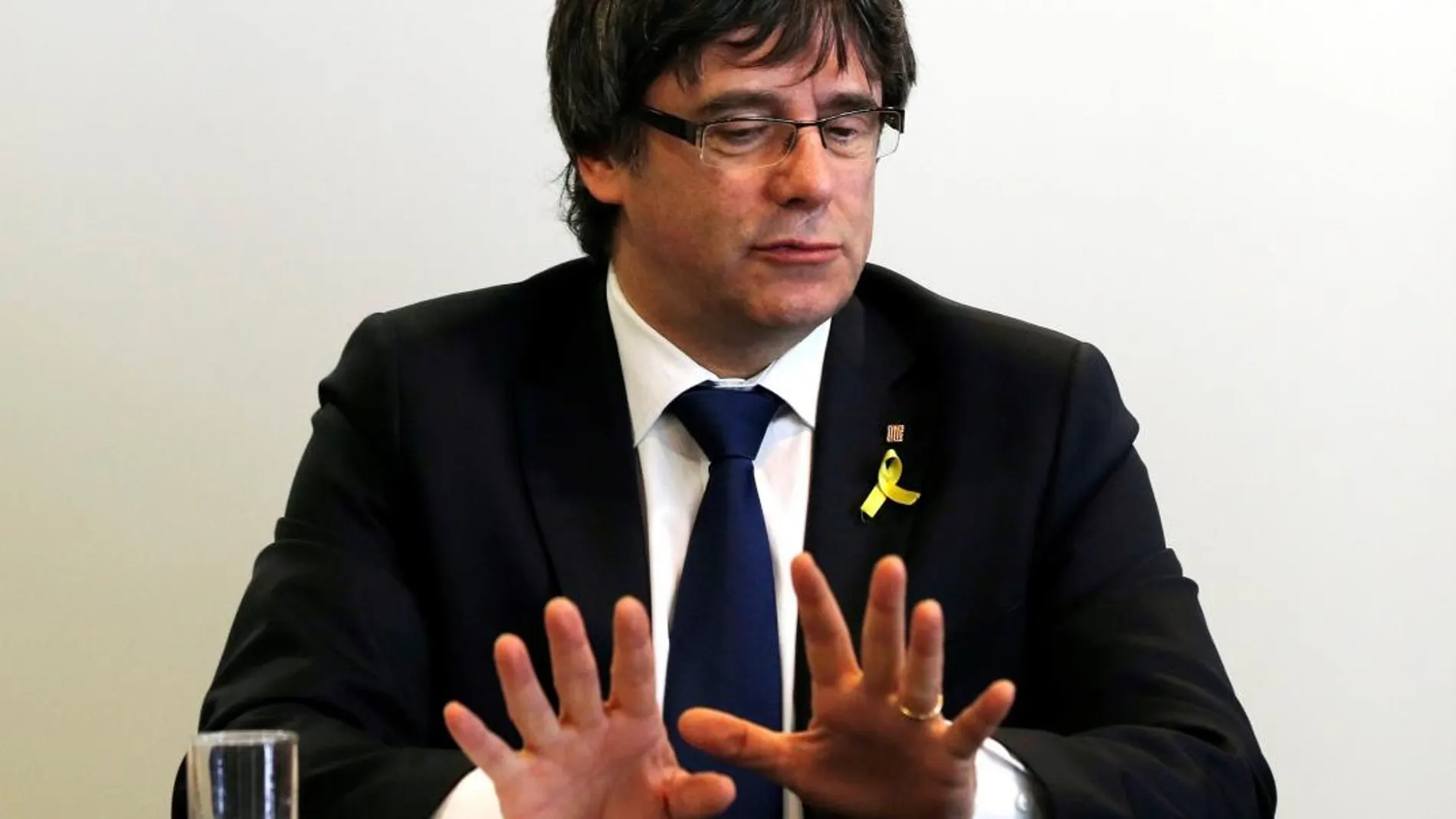 El expresidente de la Generalitat Carles Puigdemont. EFE/ Felipe Trueba