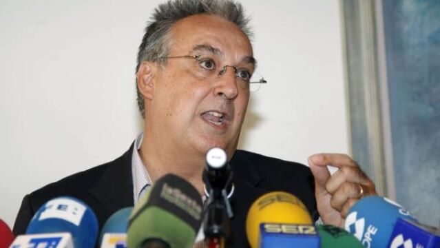 Imagen de archivo del actual alcalde de Benidorm, Agustín Navarro, quien ganó la alcaldía apoyándose en un tránsfuga del PP