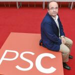Miquel Iceta: «Me gustó la bandera porque se vio el escudo»