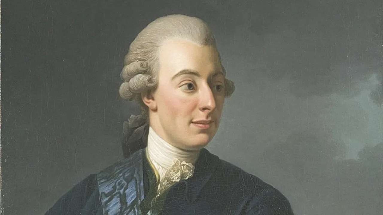 El conde de Gothland, conde de Haga o el rey Gustavo III de Suecia