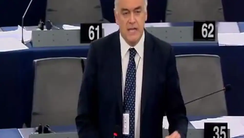 González Pons en el Parlamento Europeo