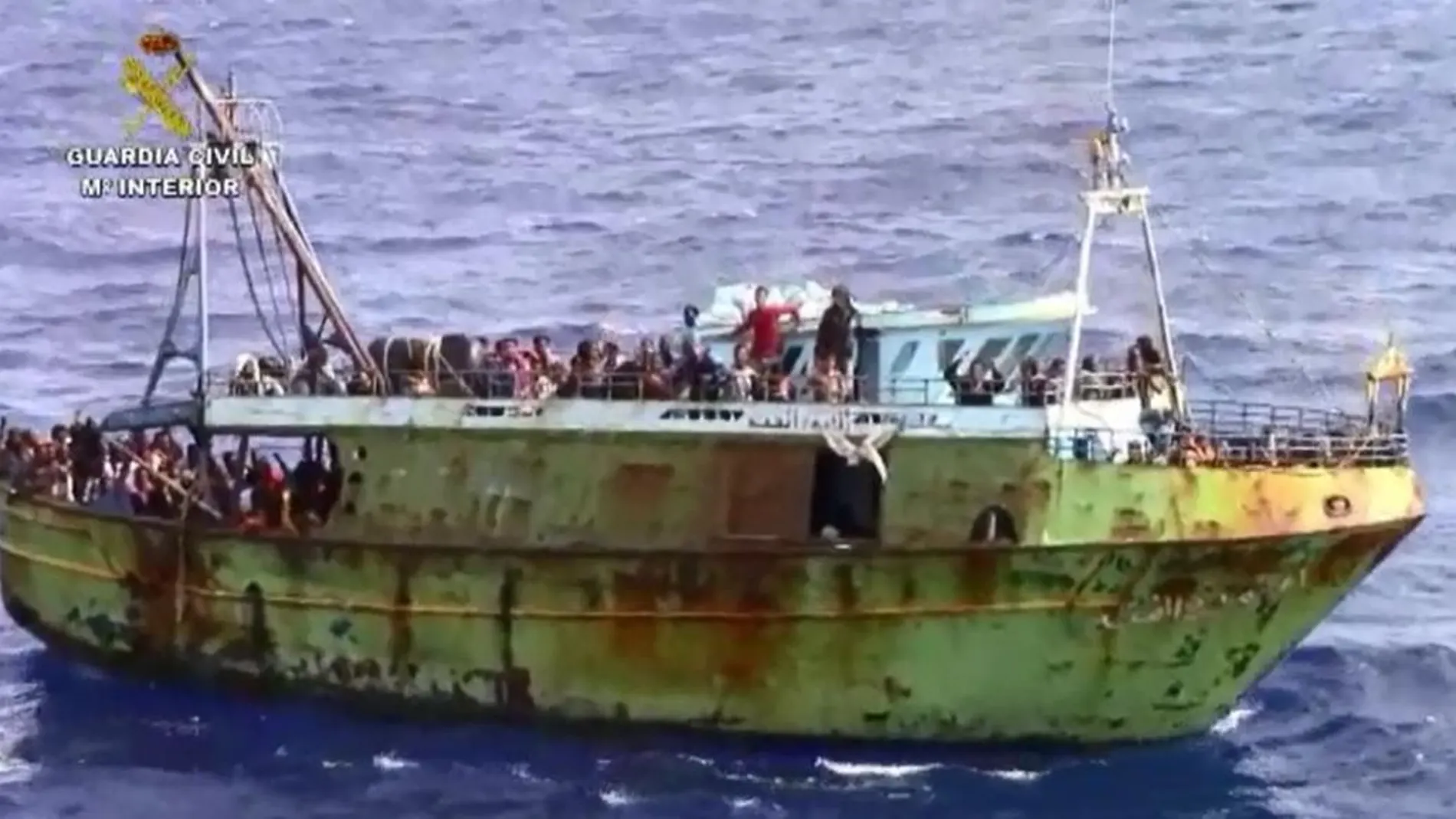 La Guardia Civil rescata a 714 inmigrantes en el Mediterráneo Central en menos de dos semanas