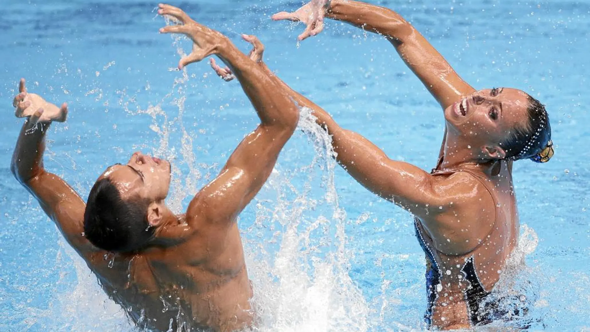 Pau Ribes y Gemma Mengual, quintos en la preliminar de dúo mixto