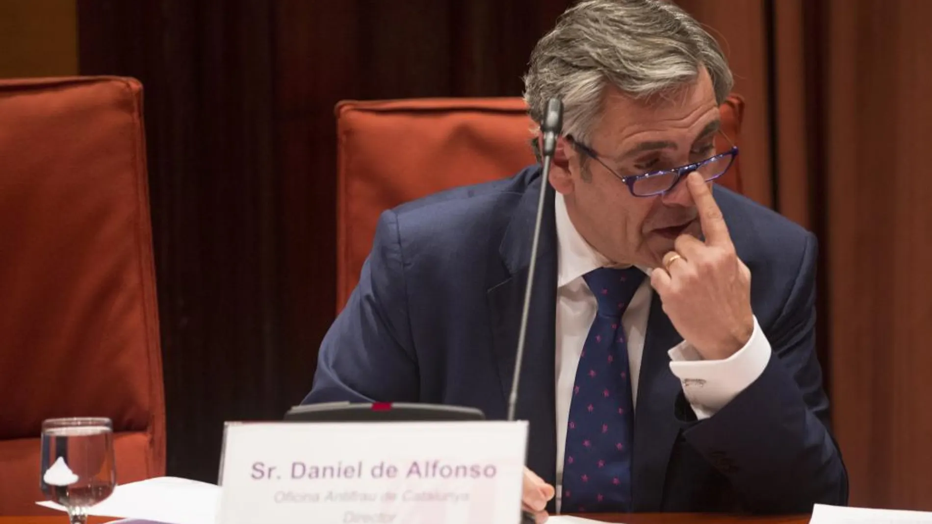 El director de la Oficina Antifraude de Cataluña, Daniel de Alfonso