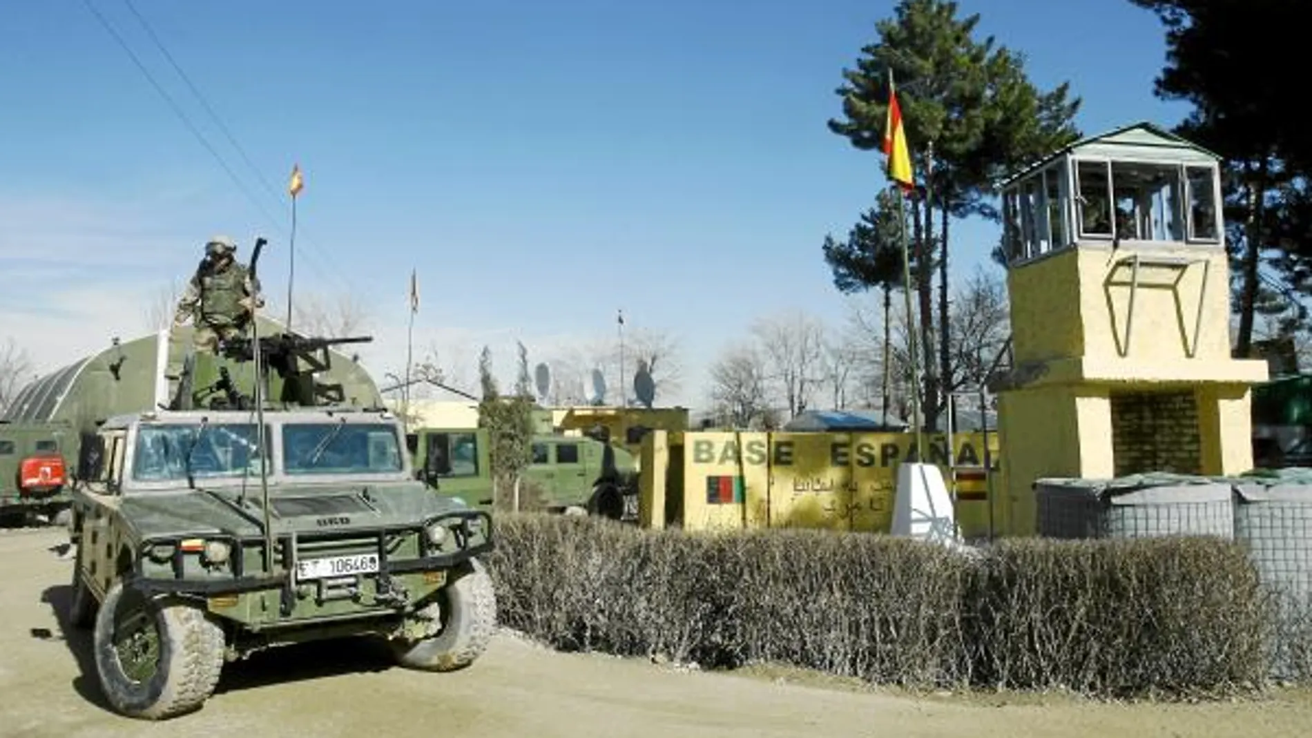 La base española de Qala-i-Now sirve ahora de «academia» para la Policía afgana