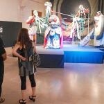 En la imagen, la parte principal de la exhibición del artista barcelonés