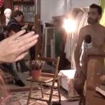 Desnudo integral de un periodista de Telemadrid para un reportaje