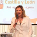 La consejera de Economía y Hacienda, Pilar Del Olmo, presenta Castilla y León como destino de inversión a representantes de empresas y embajadas