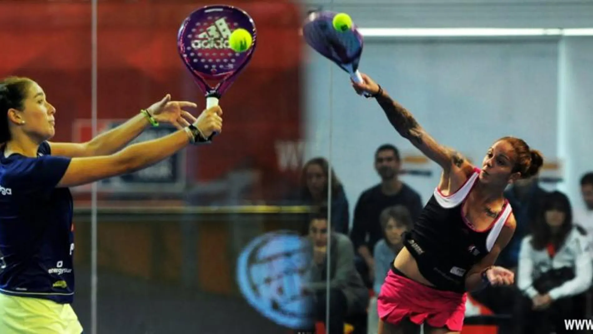 Alba Galán y Marta Ortega final circuito