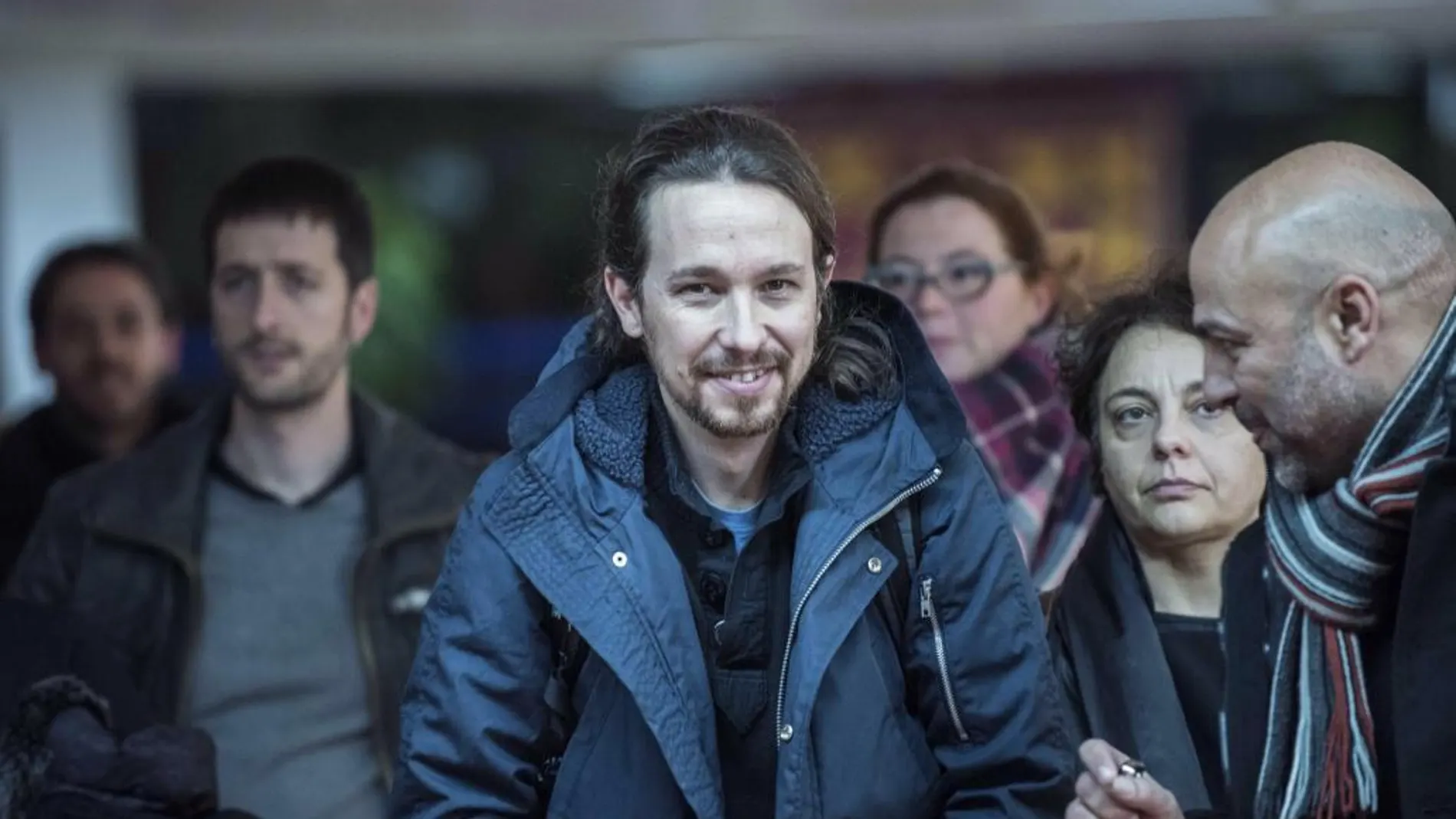 El secretario general de Podemos, Pablo Iglesias