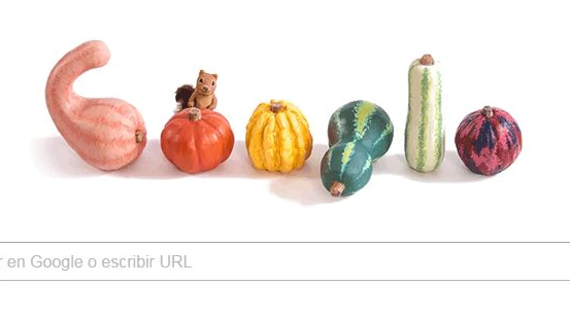 Google saluda al otoño