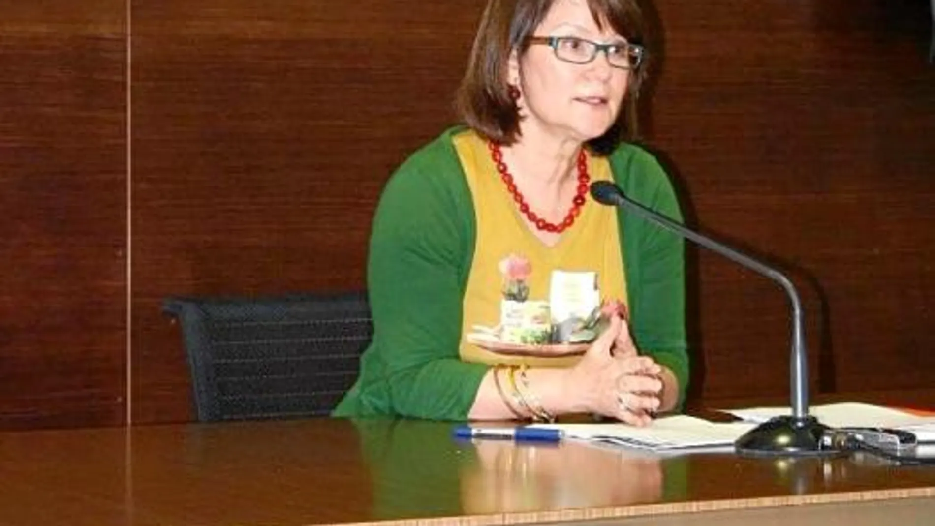 La directora gerente del IVS, Juana Castaño, en una imagen de archivo
