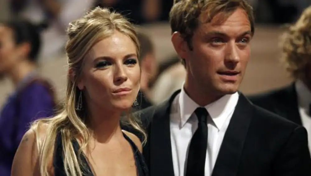 Jude Law y Sienna Miller, en una imagen de archivo en Nueva York