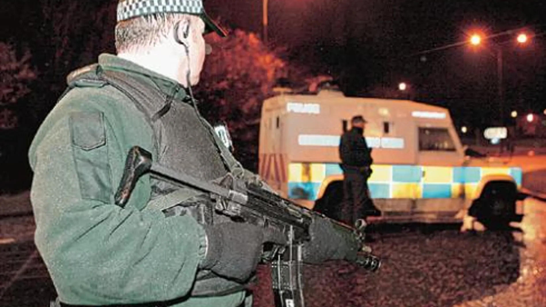 Muere tiroteado un policía en el Ulster